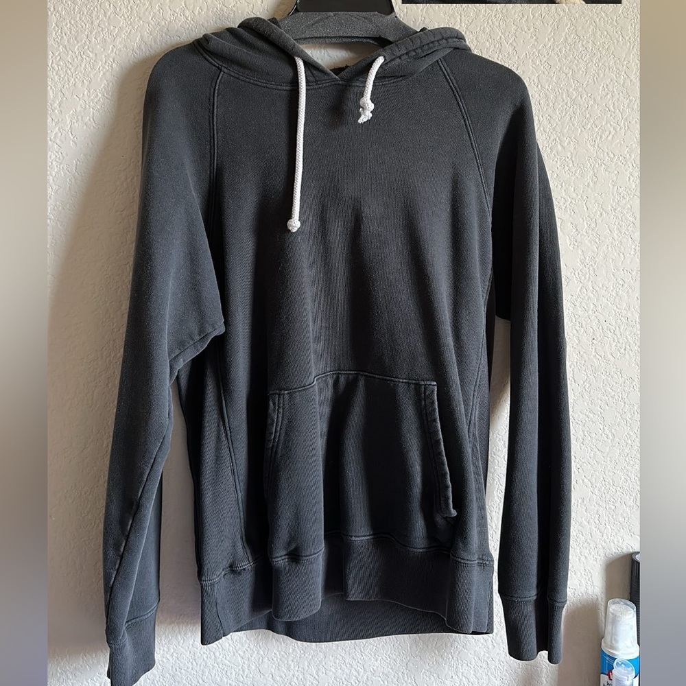 black vintage hoodie